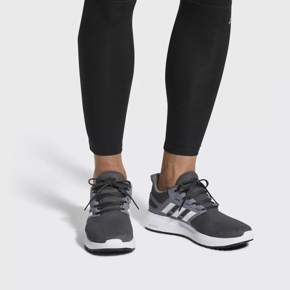 Adidas Energy Cloud 2 Tenis Para Correr Grises Para Hombre (MX-50230)